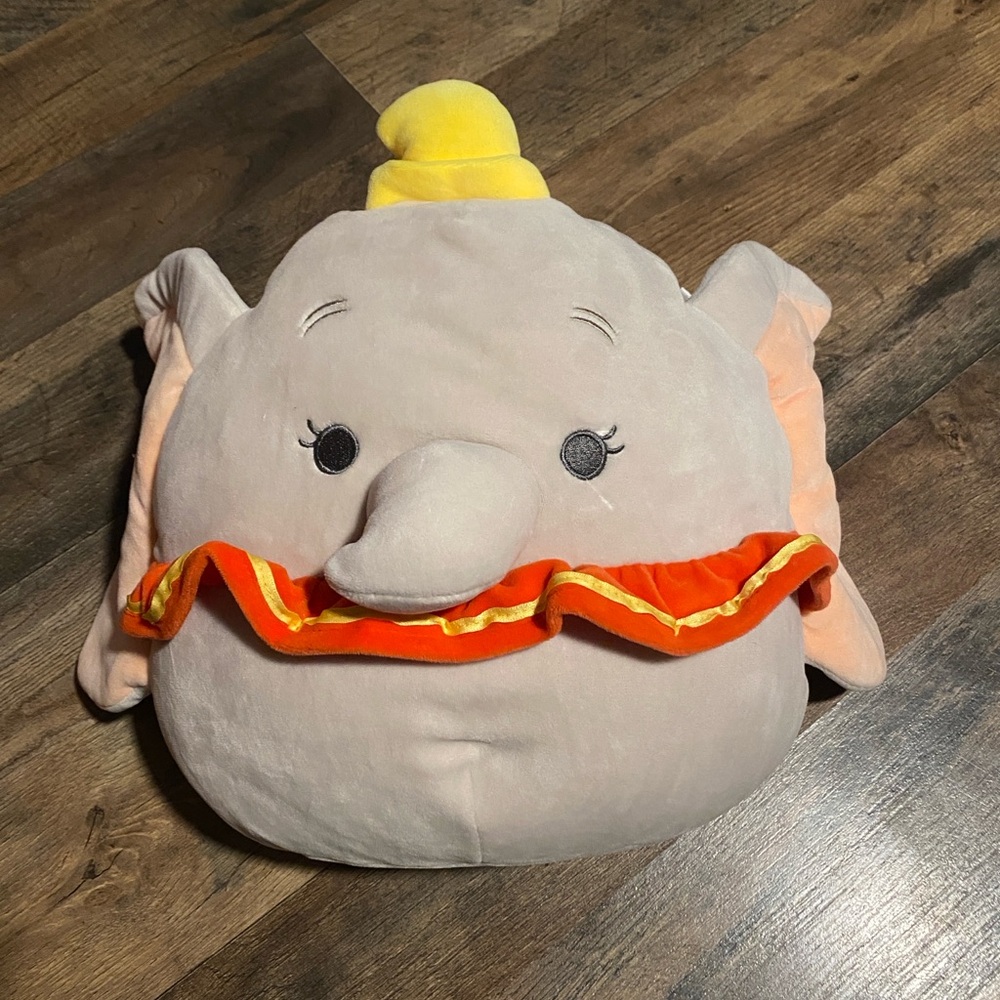 SQUISHMALLOW Kelly Toy - Disney Dumbo lg squish pillow stuffed animal plush